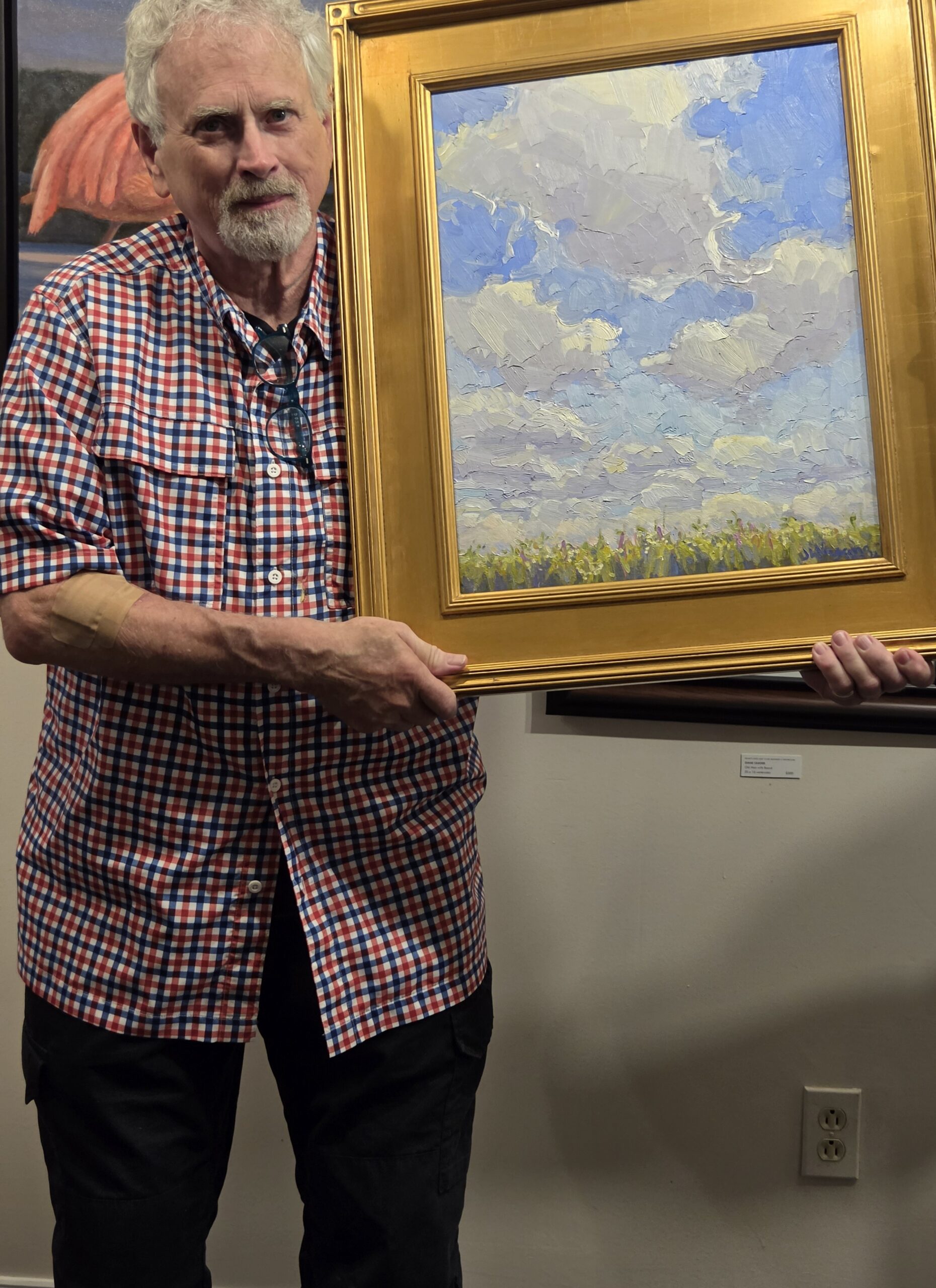Member’s Showcase Third Honorable Mention Julie Weigand Palette Knife Play